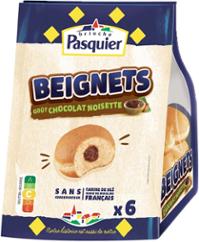 PASQUIER BEIGNET CHOCO NOISETTE x6 270G