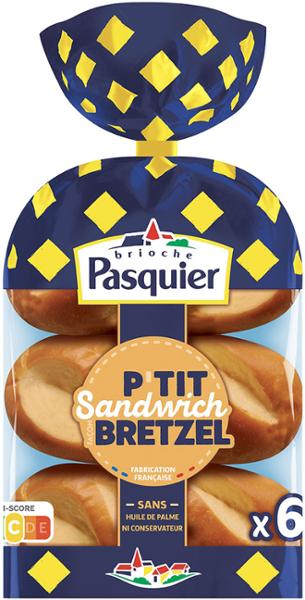 PASQUIER P'TIT SANDWICH BRETZEL x6 270G