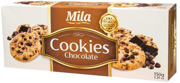 BISCUIT COOKIES CHOCOLAT 150G