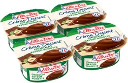 CRÈME DESSERT CHOCOLAT NOISETTE 100G x 4