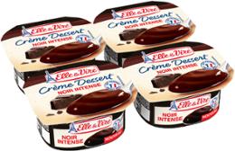 CRÈME DESSERT CHOCOLAT NOIR INTENSE 100G x 4