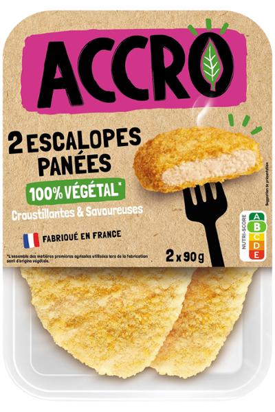 ESCALOPE PANEES 100% VÉGÉTAL 180G