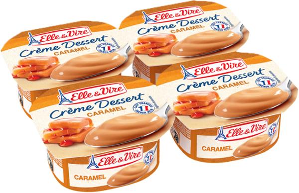 CRÈME DESSERT CARAMEL 100G x 4